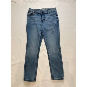 Cat & Jack Skinny Jeans Kids Size 14 Light Blue Excellent Stretch Denim